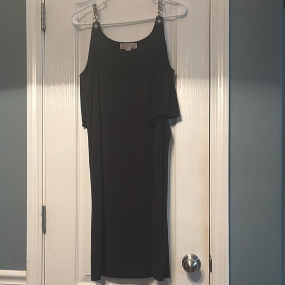Michael Kors Dresses & Skirts - Michael Kors Black Cold Shoulder Dress Women’s XL